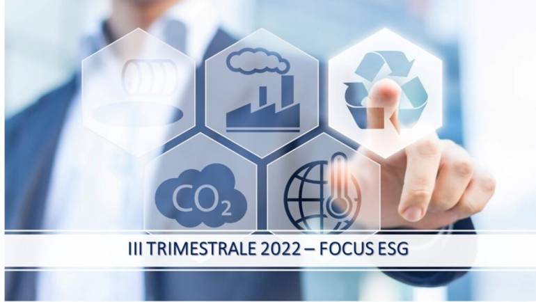 III Trimestrale 2022: focus ESG